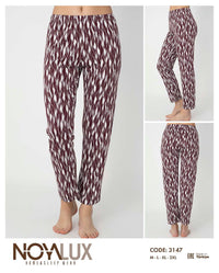 Bordo Dalgalı Desen